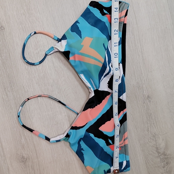 Ladies XL  High Waisted Bikini with adjustable straps NWOT - Picture 3 of 6